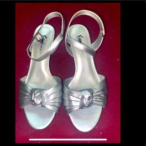 Women’s silver shoes